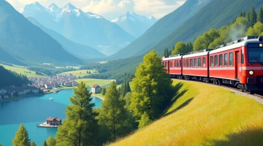 scenic train