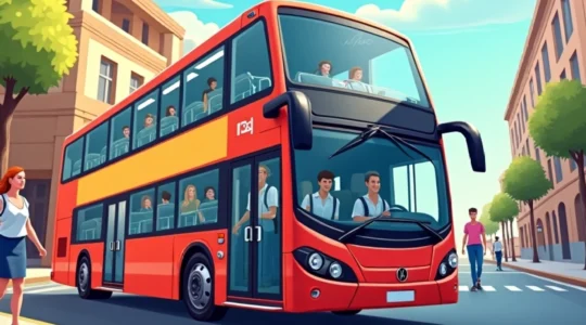 tourist bus