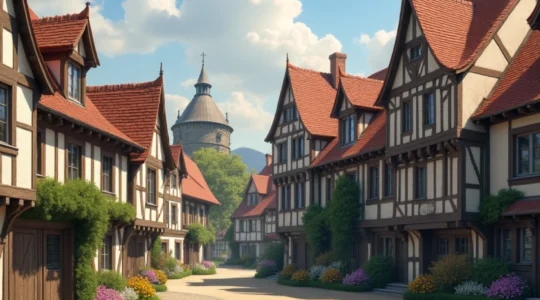 medieval village